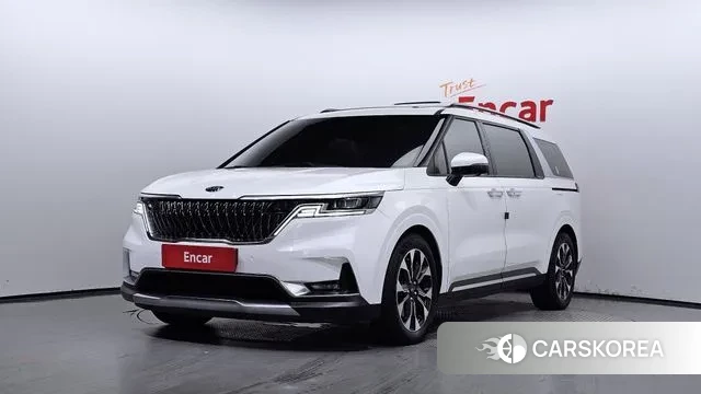 Kia Carnival 4th generation 2021 Белый из Кореи
