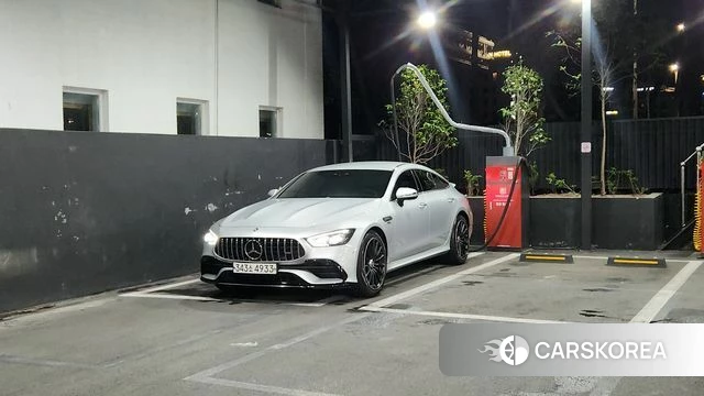 Mercedes-Benz AMG GT 2019 Серебряный из Кореи