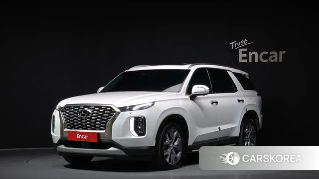 Hyundai Palisade 2022 Белый из Кореи