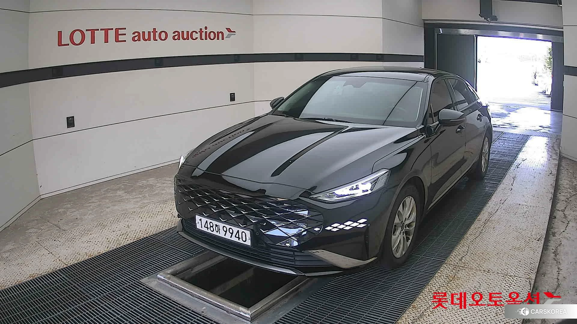 Kia K8 2022 Aurora Black Pearl из Кореи