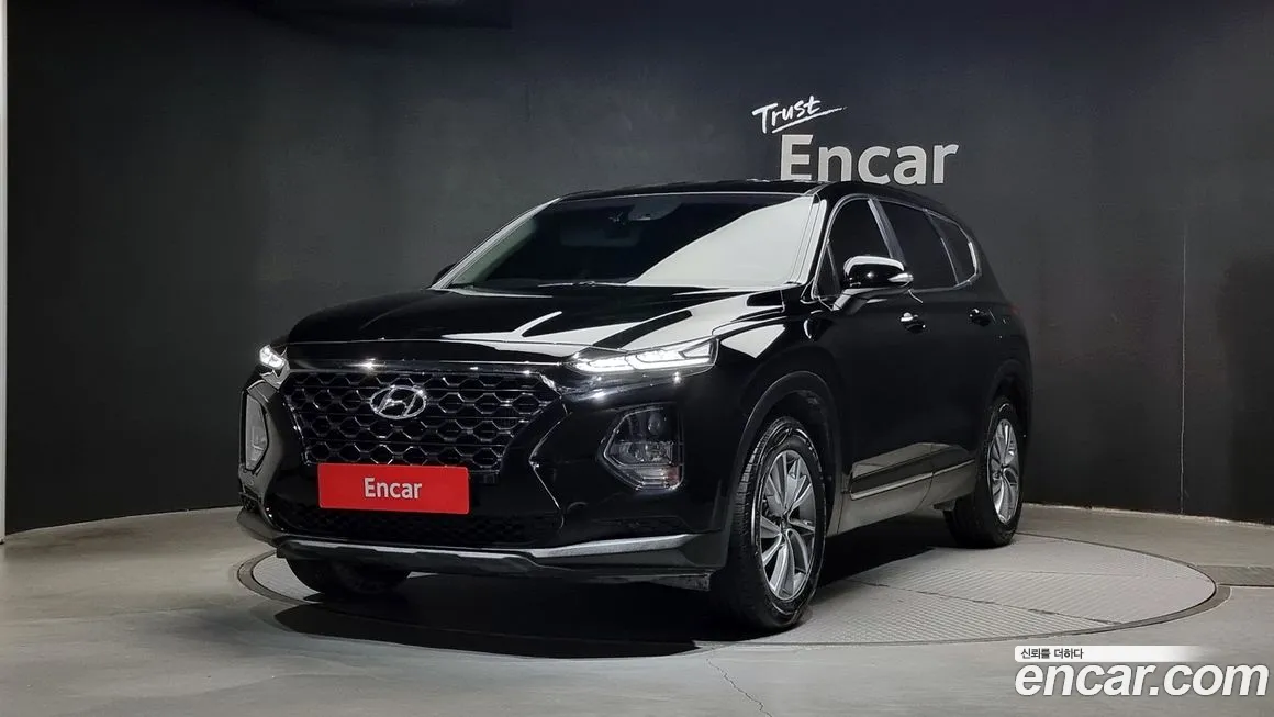 Hyundai Santa Fe TM 2019 Черный из Кореи