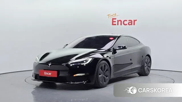 Tesla Model S 2023 Черный из Кореи