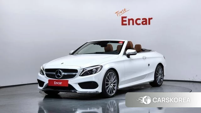 Mercedes-Benz C-Class W205 2018 Белый из Кореи