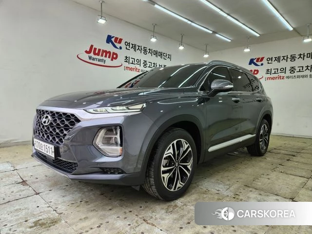 Hyundai Santa Fe TM 2019 Серый из Кореи