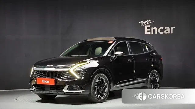 Kia Sportage 5th Generation 2021 Черный из Кореи