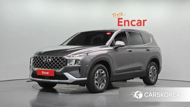 Hyundai The New Santa Fe 2022 Серый из Кореи