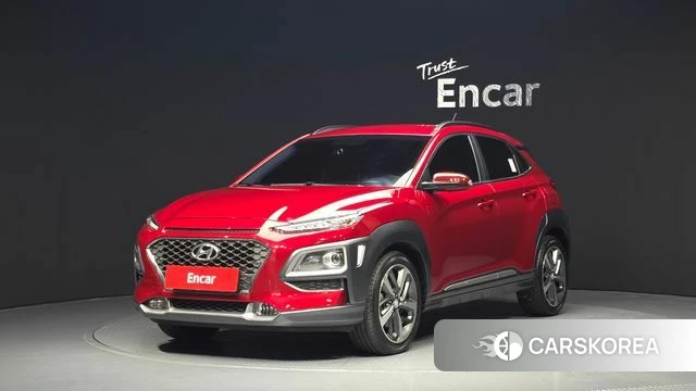 Hyundai Kona 2018 Красный из Кореи