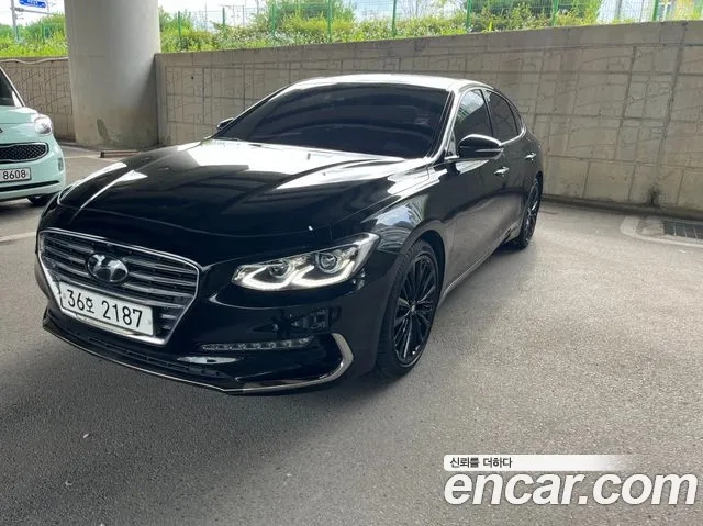 Hyundai Grandeur IG 2019 Черный из Кореи