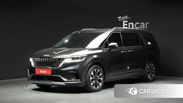 Kia Carnival 4th generation 2021 Серый из Кореи