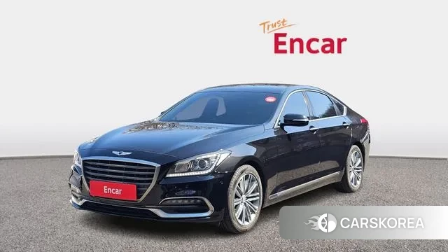 Genesis G80 2018 Черный из Кореи