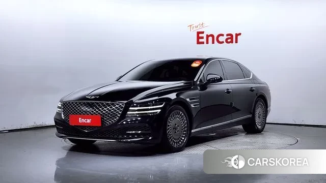Genesis G80 (RG3) 2021 Черный из Кореи