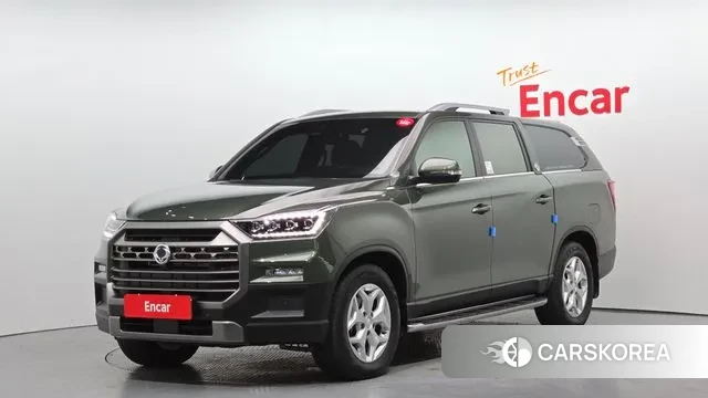 Ssangyong The New Rexton Sport 2024 Темно-зеленый из Кореи