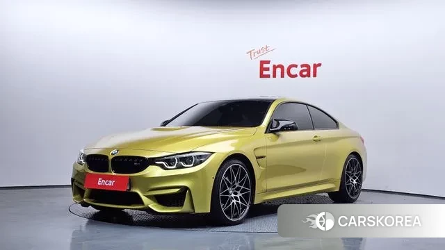 BMW M4 (F82) 2018 Желтый из Кореи