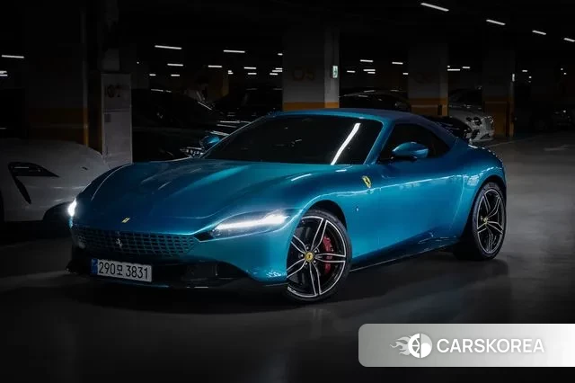 Ferrari Rome 2024 Светло-серебряный цвет из Кореи