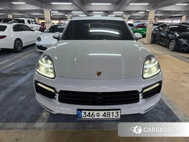 Porsche Cayenne (PO536) 2021 Белый из Кореи