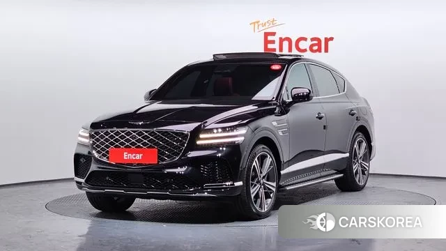 Genesis GV80 Coupe 2024 Черный из Кореи