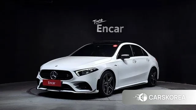 Mercedes-Benz A-Class W177 2022 Белый из Кореи