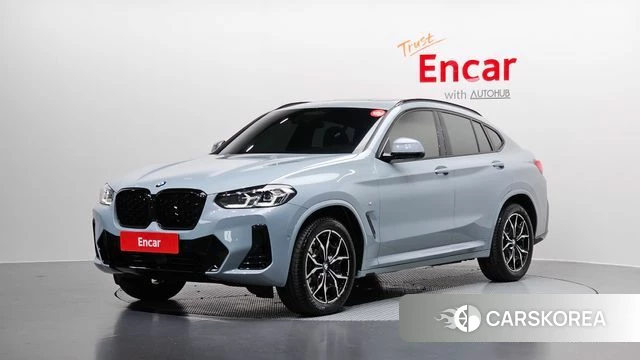 BMW X4 (G02) 2024 Серебристо-серый из Кореи