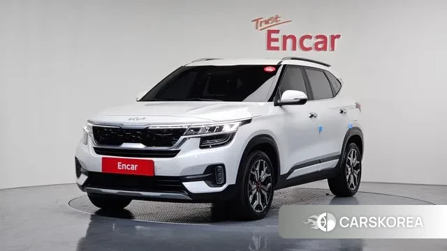 Kia Seltos 2021 Белый из Кореи