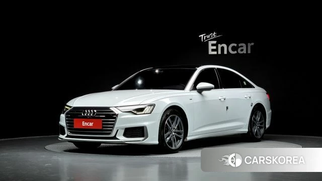 Audi A6 (C8) 2021 Белый из Кореи
