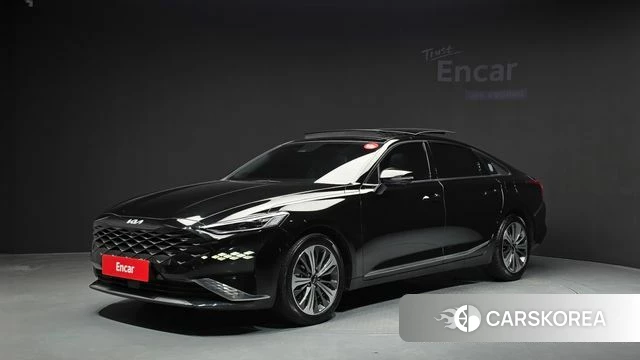 Kia K8 Hybrid 2022 Черный из Кореи