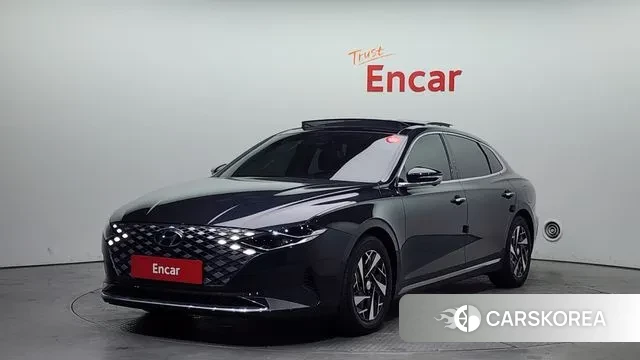Hyundai The New Grandeur IG Hybrid 2022 Серый из Кореи