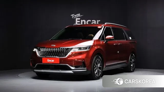 Kia Carnival 4th generation 2020 Красный из Кореи