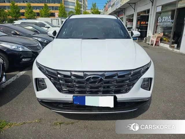 Hyundai Tucson (NX4) 2021 Белый из Кореи