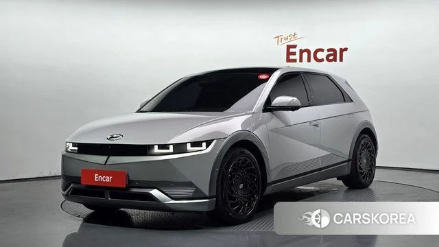 Hyundai Ionic 5 2021 Серебристо-серый из Кореи