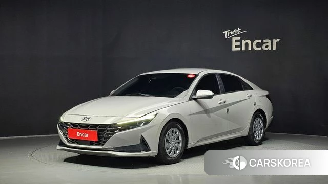 Hyundai Avante (CN7) 2020 Серебряный из Кореи