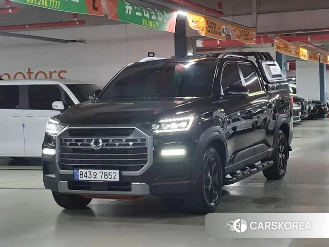 Ssangyong The New Rexton Sport 2023 Черный из Кореи