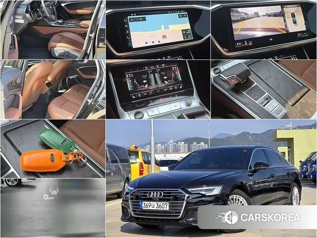 Audi A6 (C8) 2021 Черный из Кореи