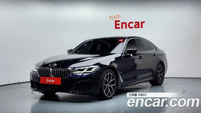 BMW 5 Series (G30) 2021 Черный из Кореи