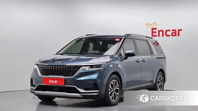 Kia Carnival 4th generation 2021 Синий нефрит из Кореи