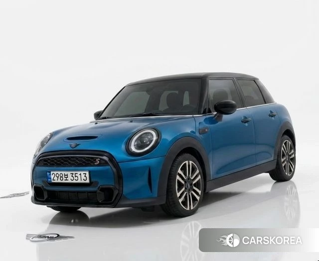 Mini Cooper S 2023 Синий из Кореи