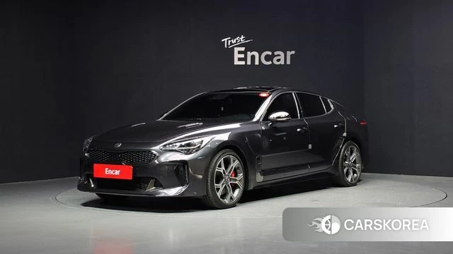 Kia Stinger 2019 Серый из Кореи