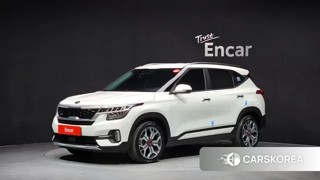 Kia Seltos 2021 Белый из Кореи