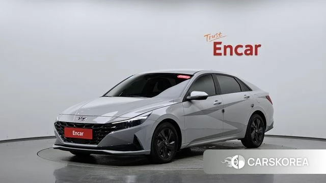Hyundai Avante Hybrid (CN7) 2021 Серый из Кореи