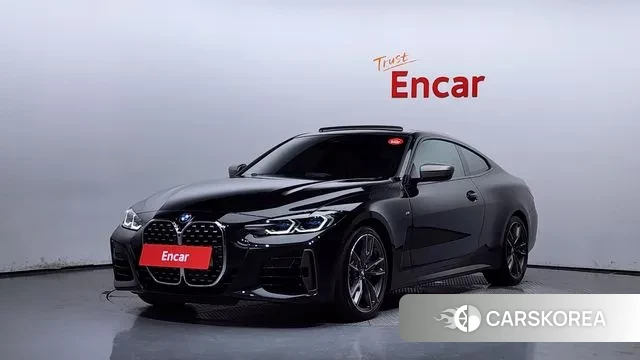 BMW 4 Series (G22) 2024 Черный из Кореи