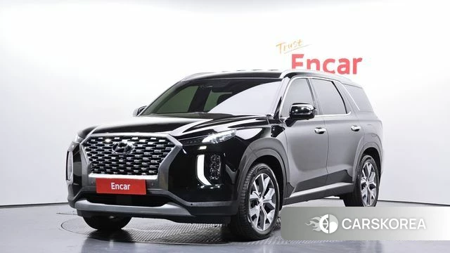 Hyundai Palisade 2022 Черный из Кореи