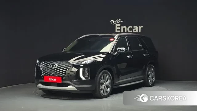 Hyundai Palisade 2021 Черный из Кореи