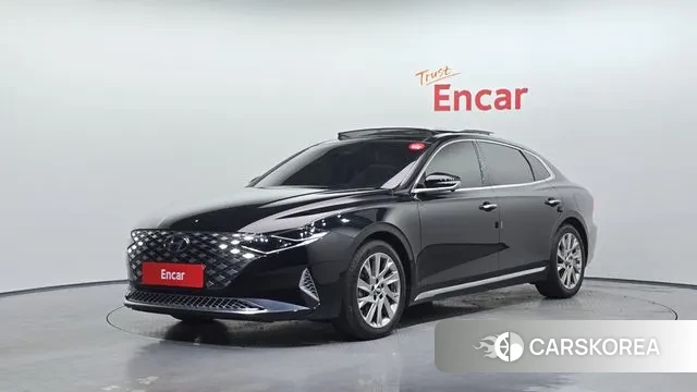 Hyundai The New Grandeur IG Hybrid 2021 Черный из Кореи