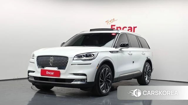 Lincoln Aviator 2nd generation 2021 Белый из Кореи