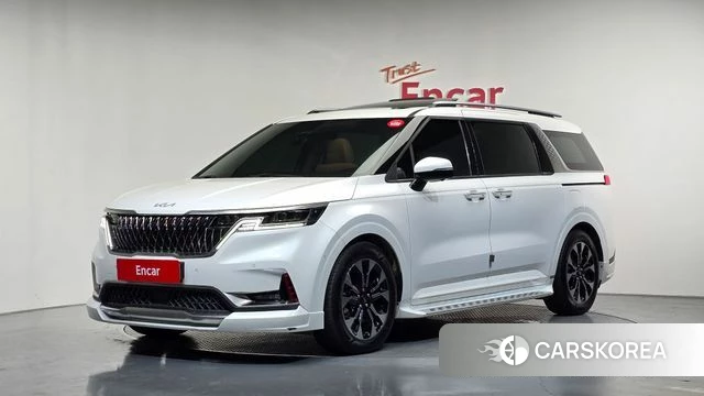 Kia Carnival 4th generation 2023 Белый из Кореи
