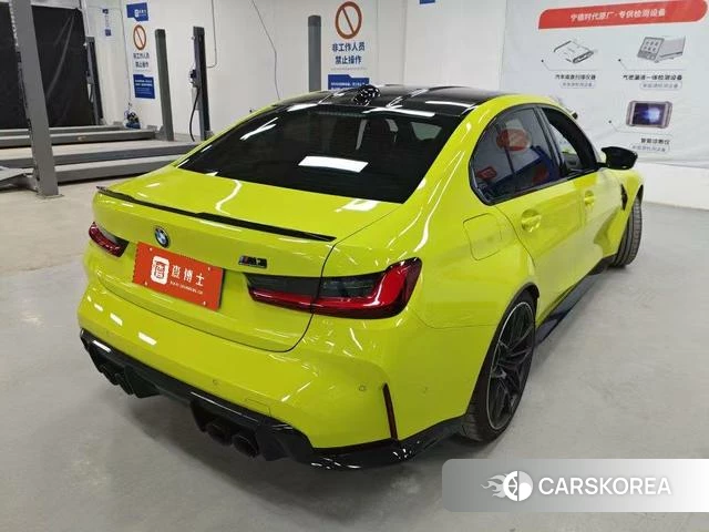BMW M3 2023 Желтый из Китая