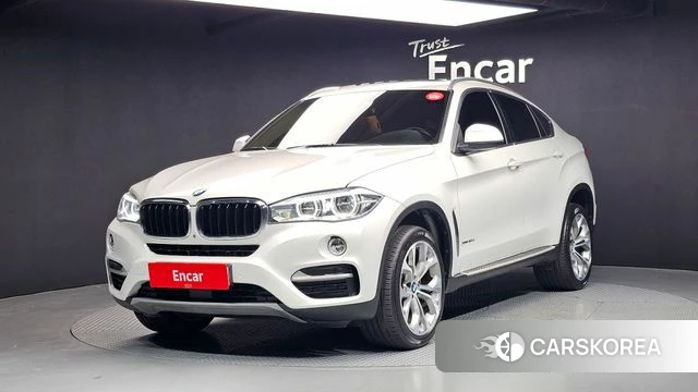 BMW X6 (F16) 2018 Белый из Кореи
