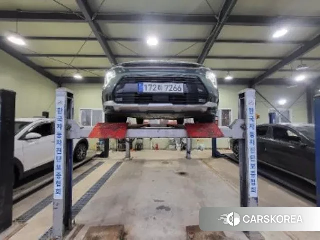 Kia Di Ol Nu Niro 2022 Светло-зеленый из Кореи