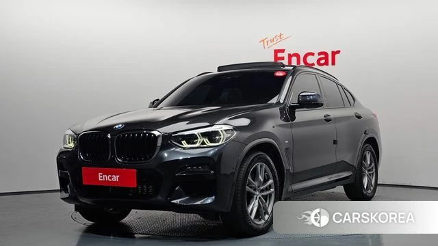 BMW X4 (G02) 2020 Серый из Кореи