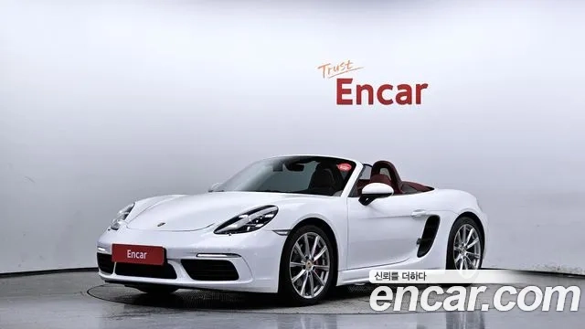 Porsche 718 Boxster 2020 Белый из Кореи