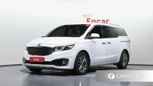 Kia All New Carnival 2018 Белый из Кореи